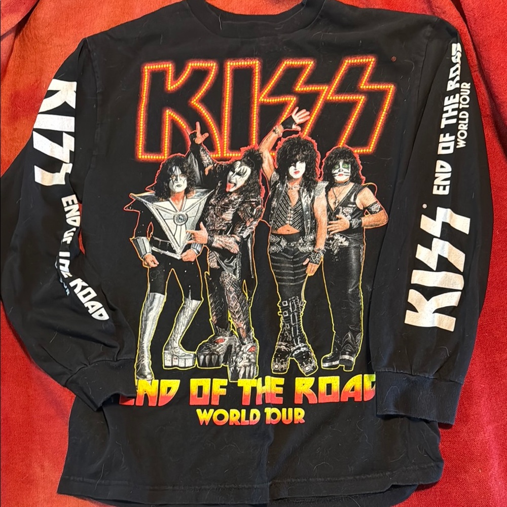 KISS END OF THE ROAD CONCERT TEE